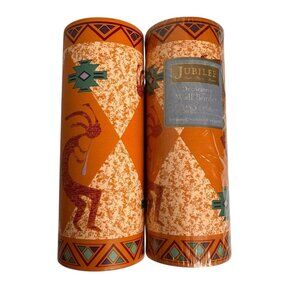 Jubilee Kokopelli Pre-Pasted Wall Border 2X Southwestern Design 15 Ft. Each